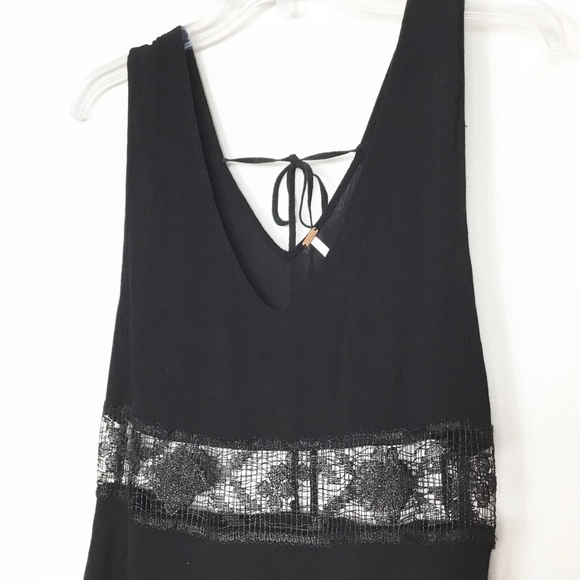 Free People Summer Feeling Black Dress - Picture 5 of 8
